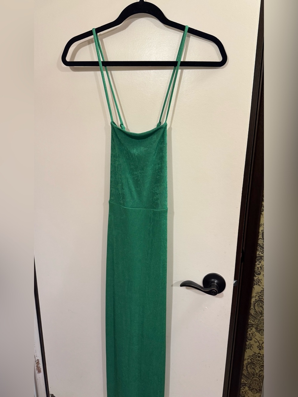 EUC Wild Fable Women's Green Sleeveless Lace-Up Elastic Back Dress // S